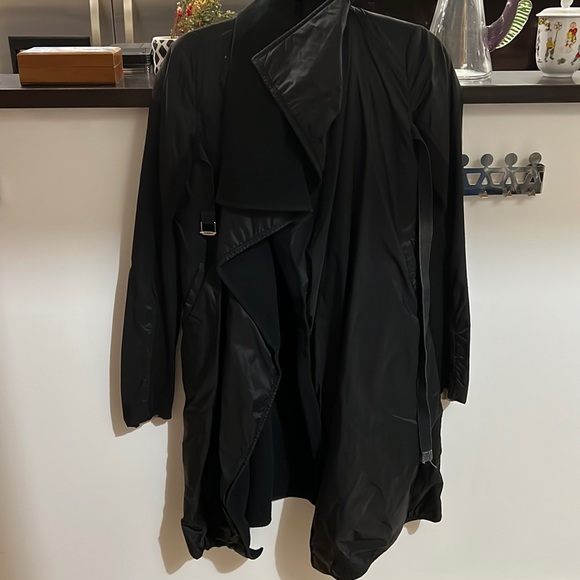 Rick Owens Asymmetrical Coat 42 - Picture 3 of 16